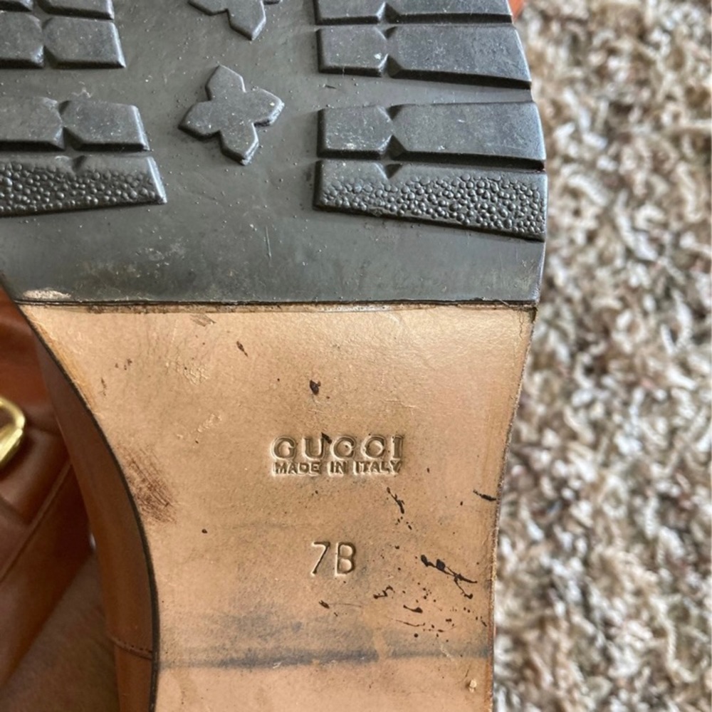 Gucci Equestrian Riding Boots 👢! Absolutely Gorgeous Boots 👢…. Size 7B 🌹 - Picture 8 of 14